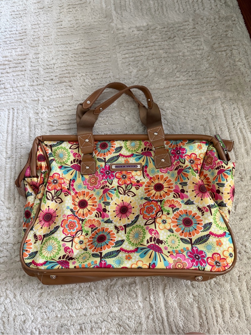 Lily Bloom Floral Tote Bag in Multi Floral